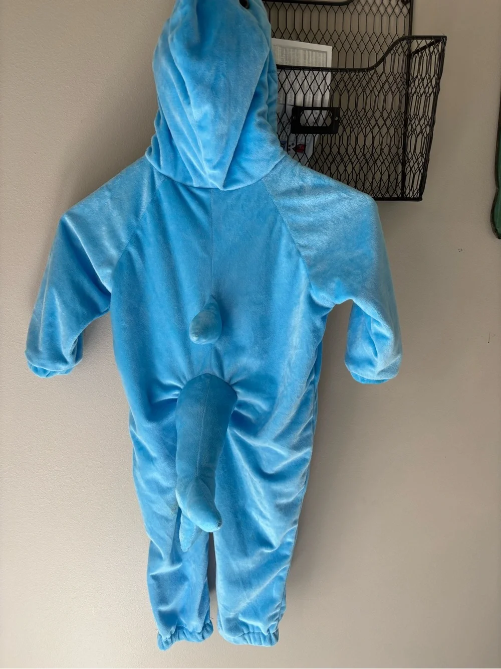 Baby Shark Costume Hooded One-Piece Toddler 18/24 Month